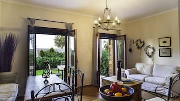 TV, books, music library, video library