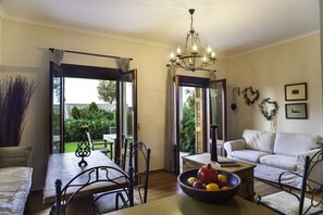 TV, books, music library, video library