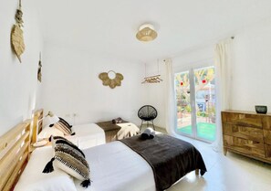 5 soverom, strykejern/-brett, wi-fi (inkludert) og sengetøy