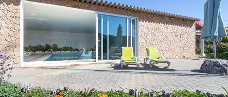 Piscine couverte, piscine chauffée