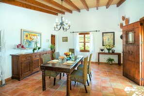 Dining - VILLA MOYA - WALKING DISTANCE TO THE BEACH (Puerto Pollensa)