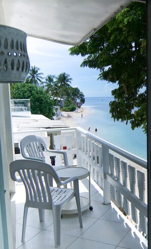 Property grounds - Beautiful 2-Bedroom Apartment right on the beach in this tranquil little bay (Fitts Village)