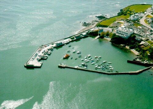 'Sea Haven', with its Amazing Sea View, perched on the cliff side.
