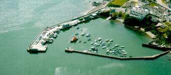 'Sea Haven', with its Amazing Sea View, perched on the cliff side.