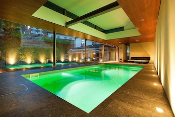 heated indoor pool