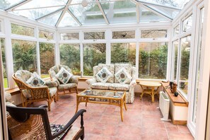 Télévision, cheminée, livres