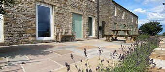 Large Stone Cottage In Mature South Facing Garden Enjoying Stunning Views