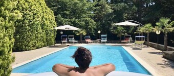 ancient villa with pool and park in total privacy