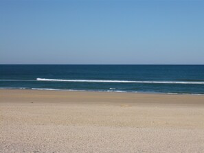 En la playa 