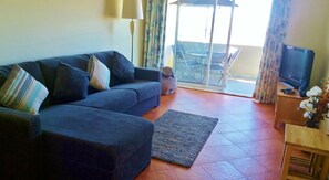 Televisio, DVD-soitin, kirjoja