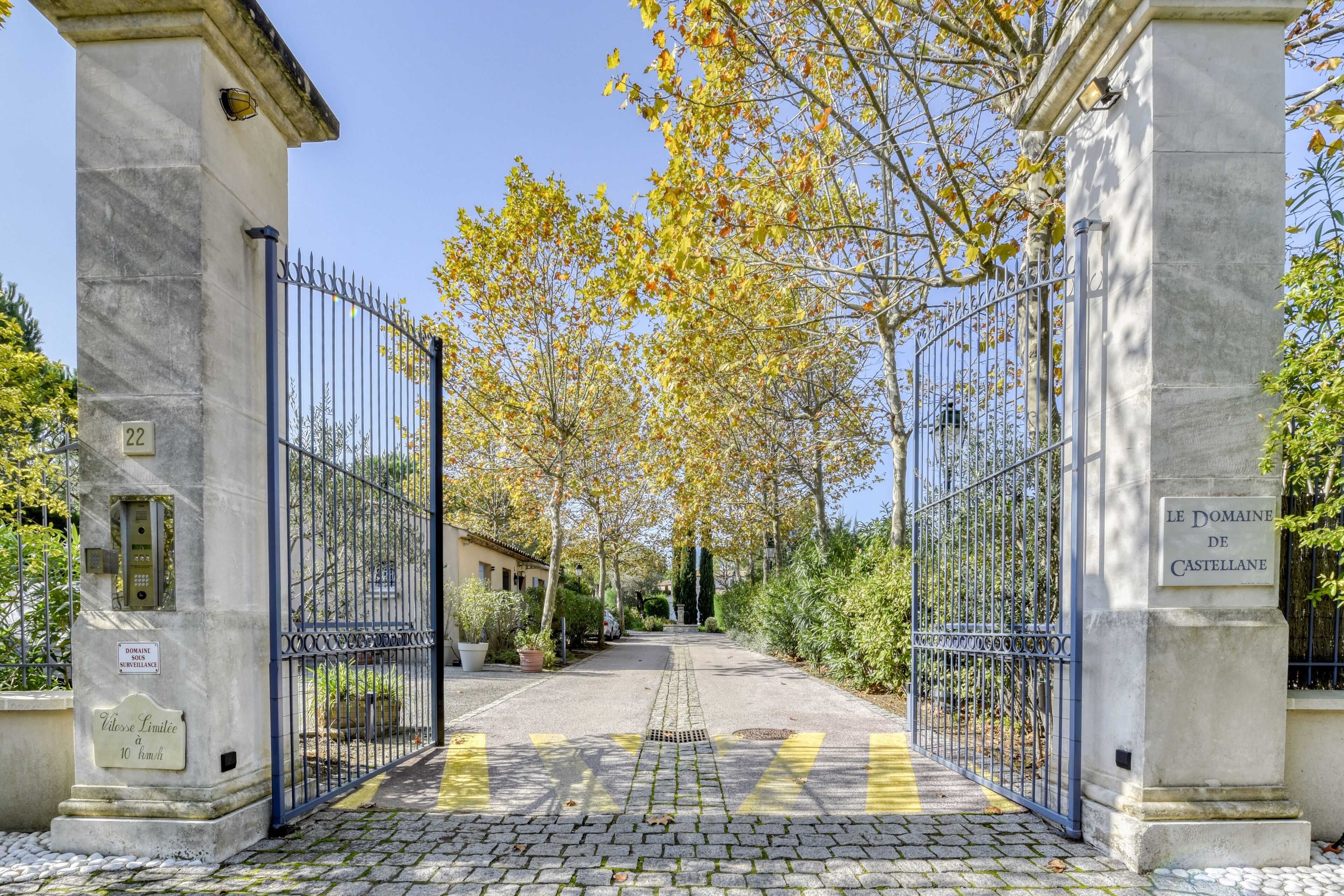 Enceinte de l’hébergement