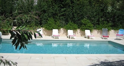 Magnifique villa avec piscine privée dans des jardins arborés