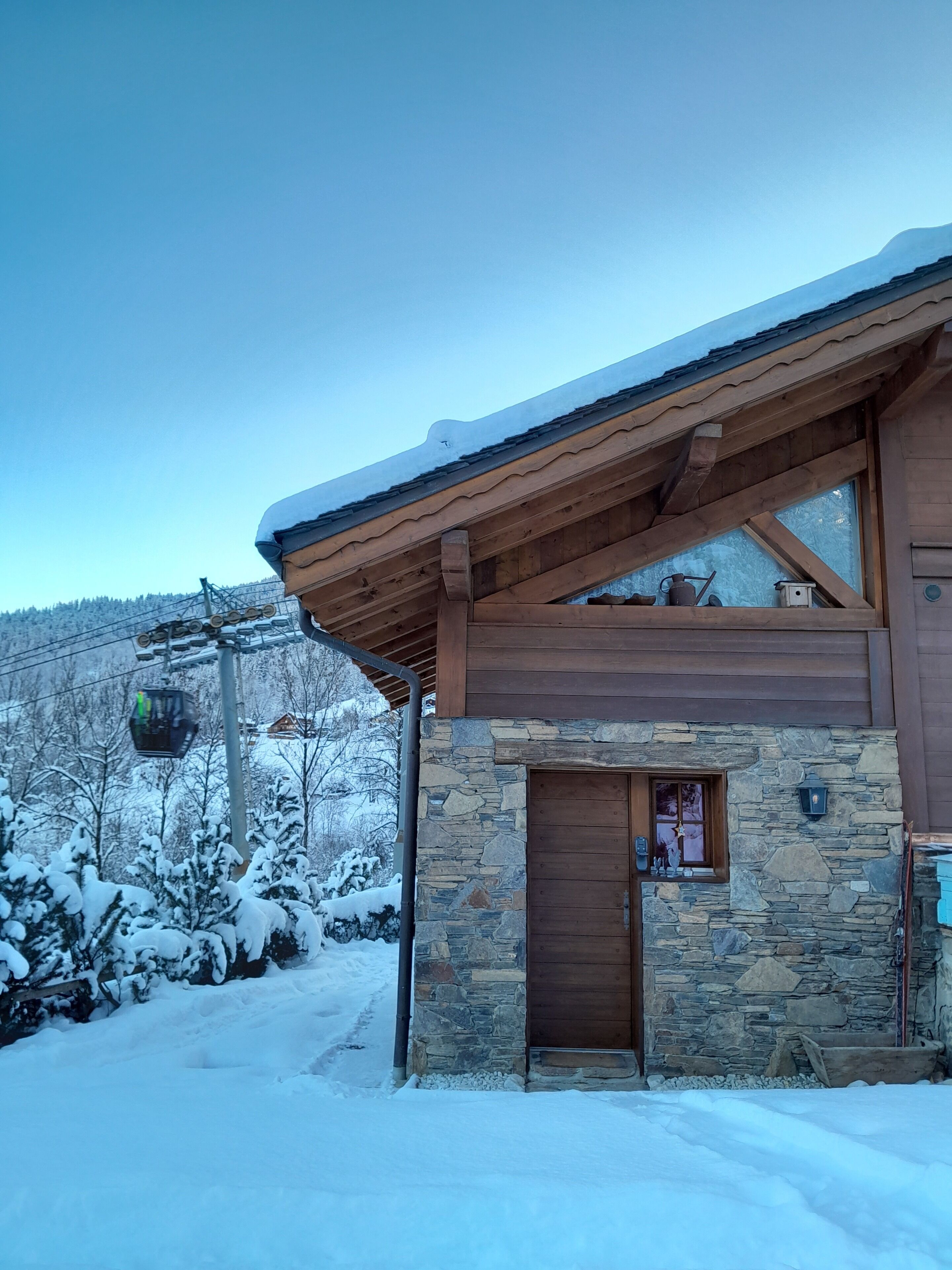Studio flat in a chalet