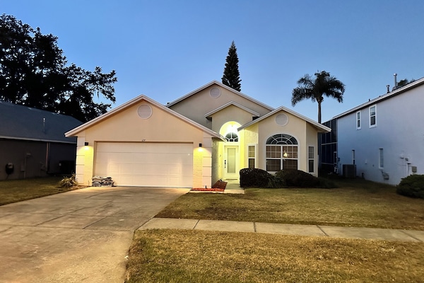 The home at Sunset