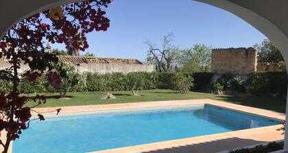 Quiet house ideally located with garden and large swimming pool with all comforts