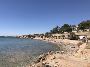 Beach nearby, beach towels
