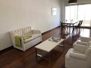 Apartment, 2 Bedrooms, Non Smoking, Canal View | Living area | Smart TV, Netflix - Your Home in Puerto Madero (Buenos Aires)