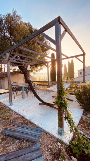 Outdoor dining - House / Villa - La Cadière d''Azur (La Cadière-D'azur)