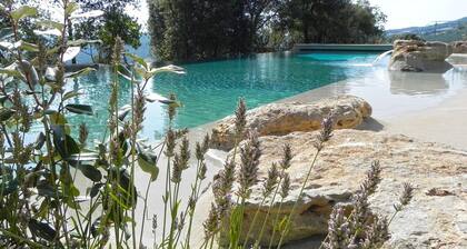 Luxury with Stunning Views in Rebuilt Ancient Hamlet Near San Gimignano