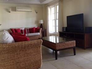 Smart TV, libros, videoteca y estéreo 