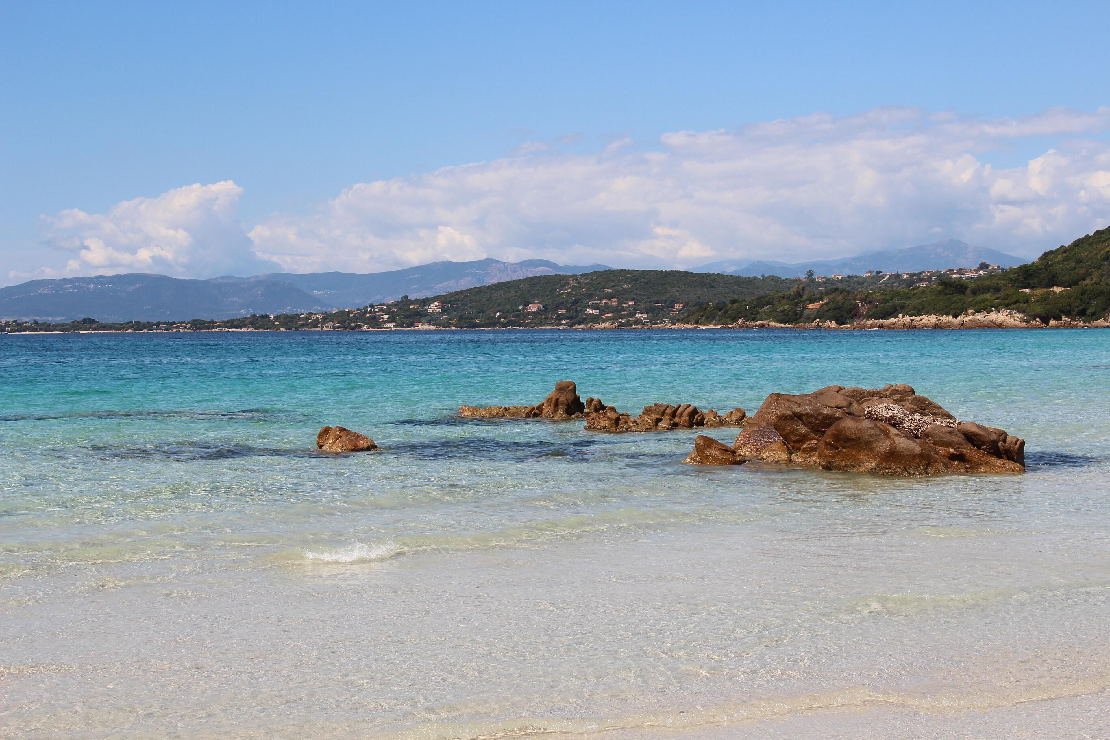 Plage sable d'argent