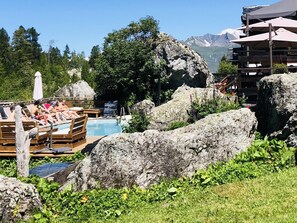 Pool - SKIVILLAROGER - LES ARCS CHALET - 4 BEDROOMS W/HOT TUB  - 5 MINS FROM SKI LIFT (Villaroger)