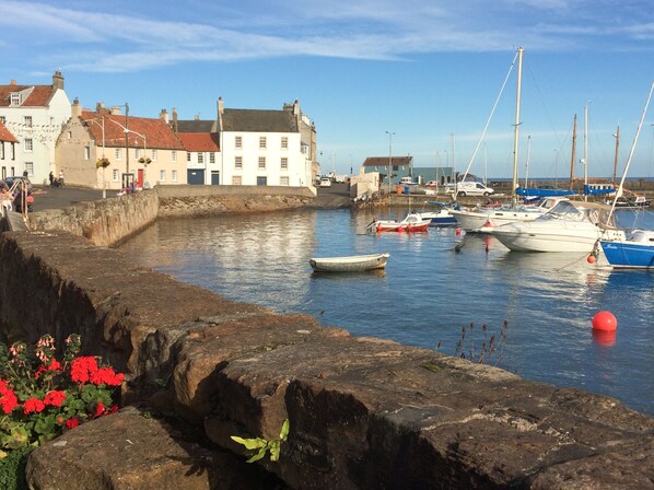 Marina - Stylish fisherman's cottage in heart of pretty harbour village, pet-friendly. (Saint Monans)