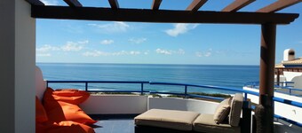 Leilighet i sameie med basseng - havutsikt