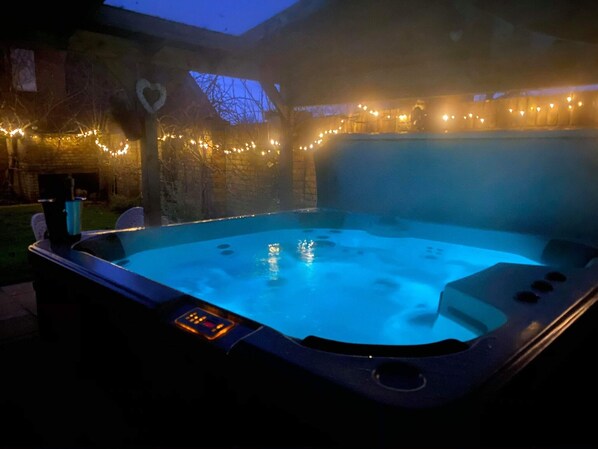 Idromassaggio all'aperto