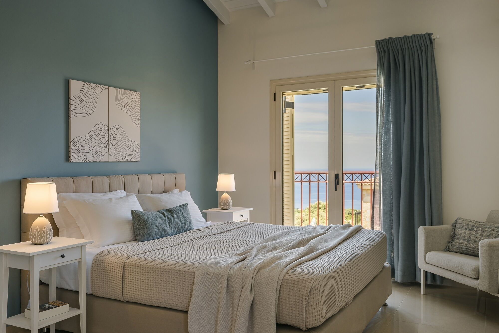 Luxurious villa Alkyoni with private pool near Fiscardo