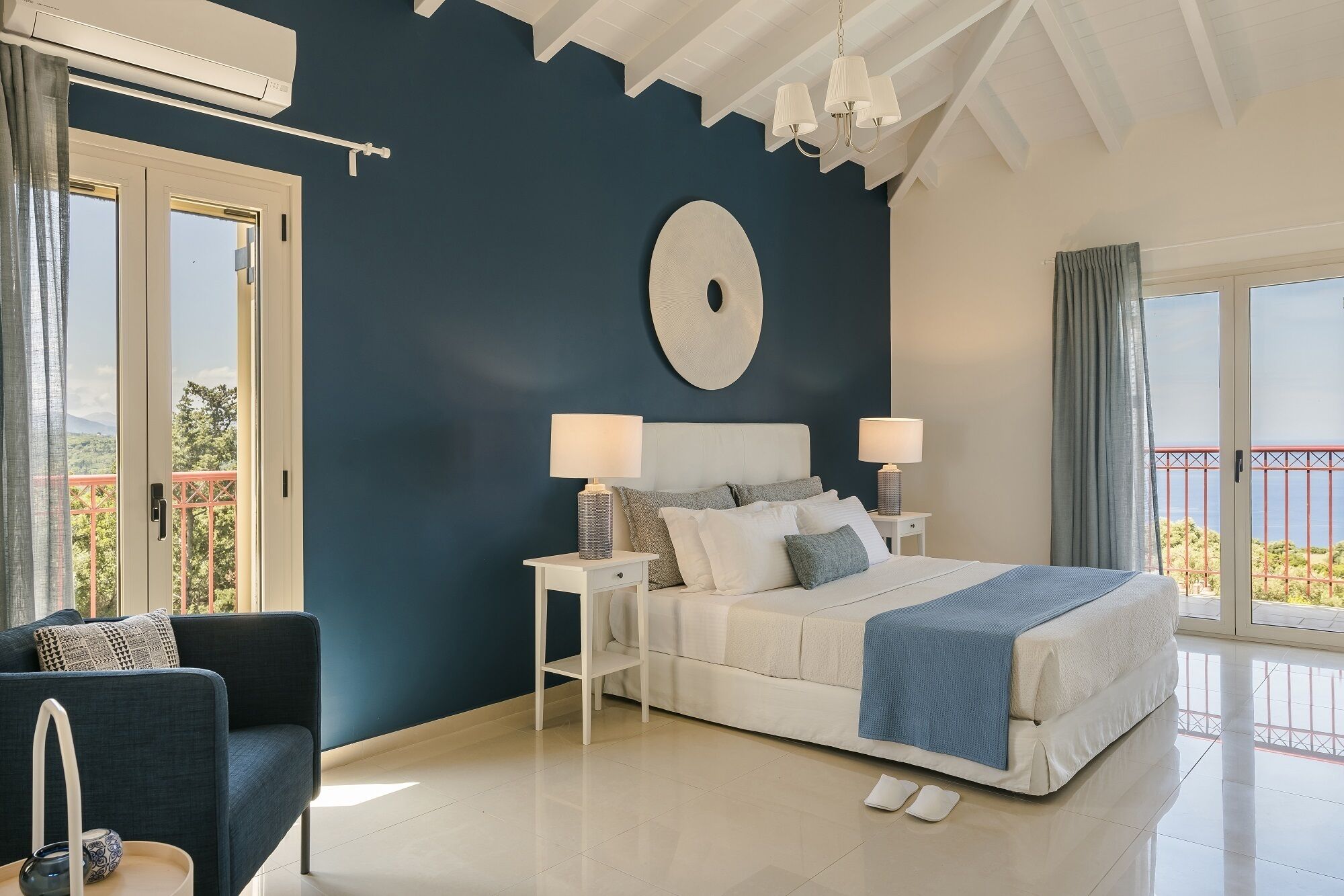 Luxurious villa Alkyoni with private pool near Fiscardo