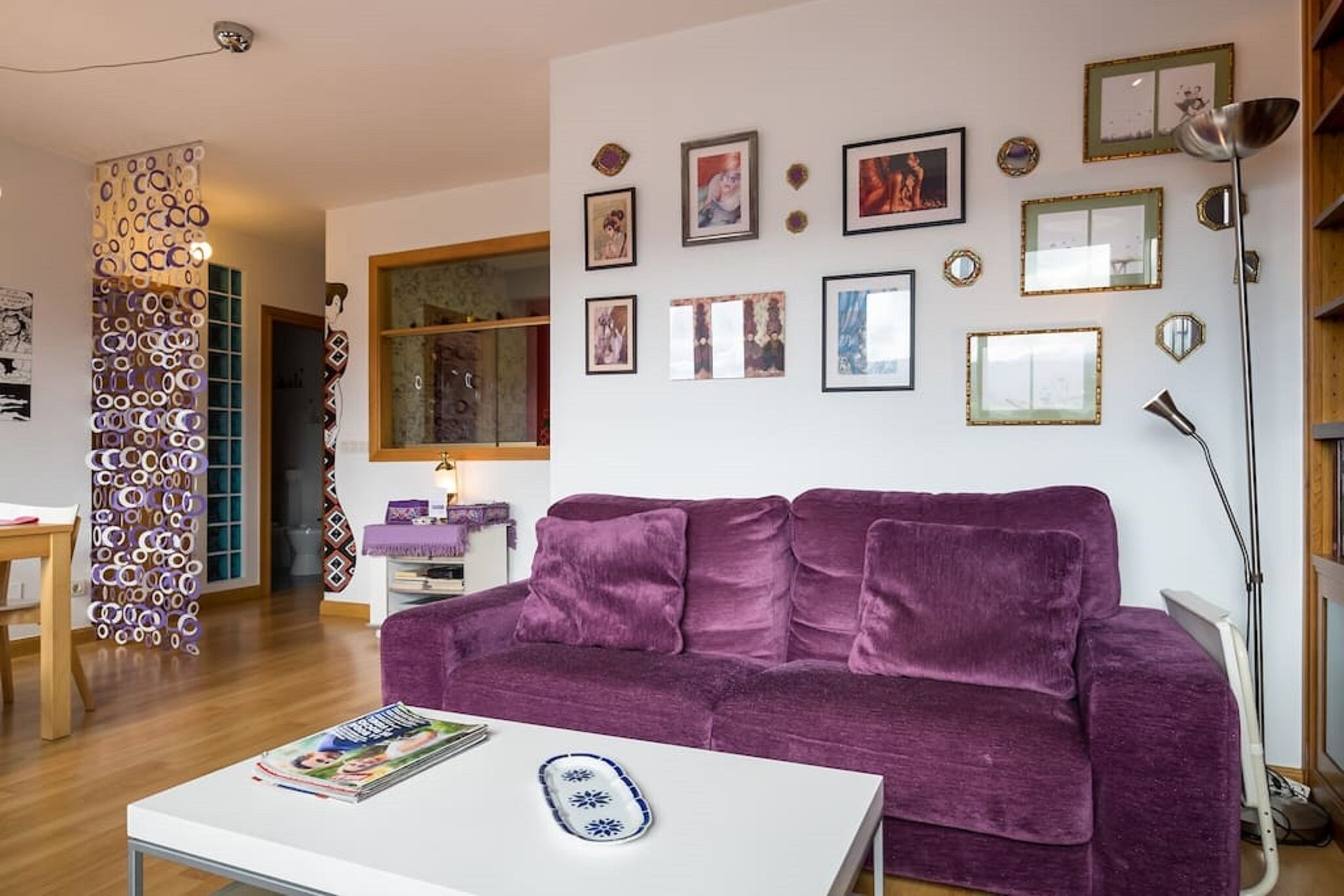 Apartment in Pontevedra for 5 people: quiet, central and sunny. WIFI 150 Mb