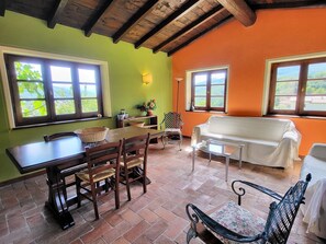 TV, fireplace, DVD player - Cottage, private pool, beautiful mountain views, WIFI. (nicciano)
