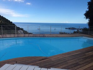A heated pool - Spectacular Panoramic Views of Cap Ferrat & Beaulieu. (Villefranche-Sur-Mer)