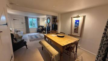 TV, fireplace, DVD player