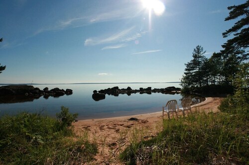 Urlaub am See Skagern. Kinderfreundliches Haus in Tiveden. 