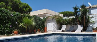 El Olivo（The Olive Tree）、コロニアルスタイルのヴィラ。 大きなガーデンのプライベートプール