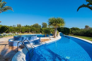 Outdoor pool - Holiday villa for 10 people near Cala D'Or and Cala Sanau. (Cala D'Or)