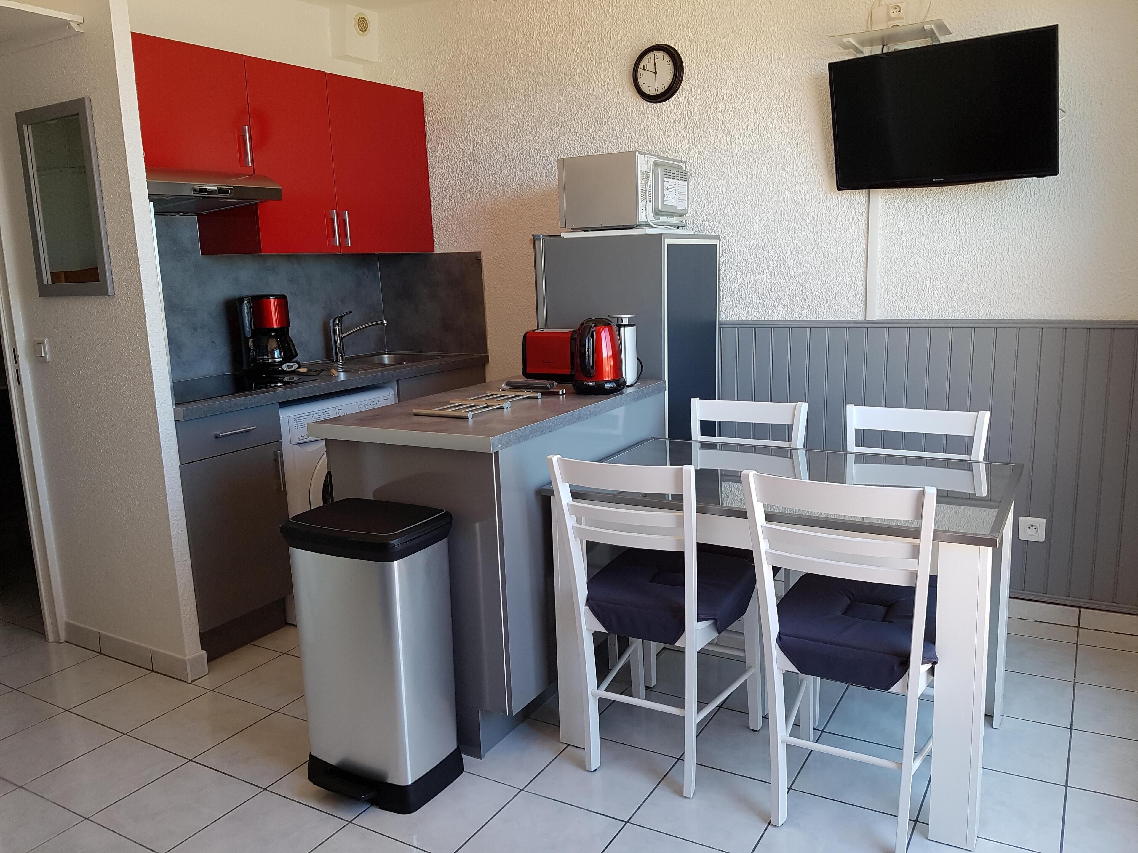 T1 cabin CLIM-WIFI-HEART MARINA-EXCEPTIONAL VIEW-BEACH A 2MN-PRIVATE PARKING