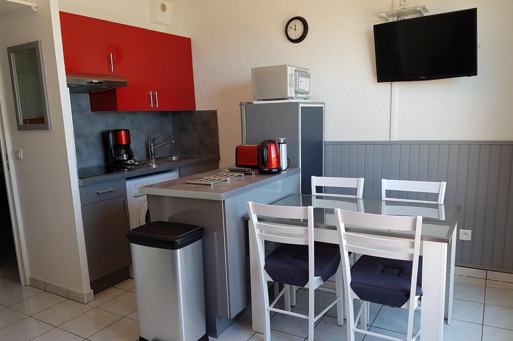T1 cabin CLIM-WIFI-HEART MARINA-EXCEPTIONAL VIEW-BEACH A 2MN-PRIVATE PARKING