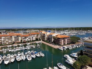 Marina - T1 cabin CLIM-WIFI-HEART MARINA-EXCEPTIONAL VIEW-BEACH A 2MN-PRIVATE PARKING (Canet-En-Roussillon)