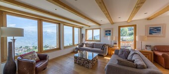 Wunderschönes Chalet für 12 Personen im Herzen der Schweizer Alpen mit Whirlpool