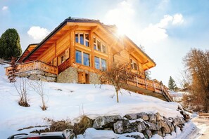 Exterior - Beautiful chalet in the heart of Nendaz with stunning views (Haute Nendaz)