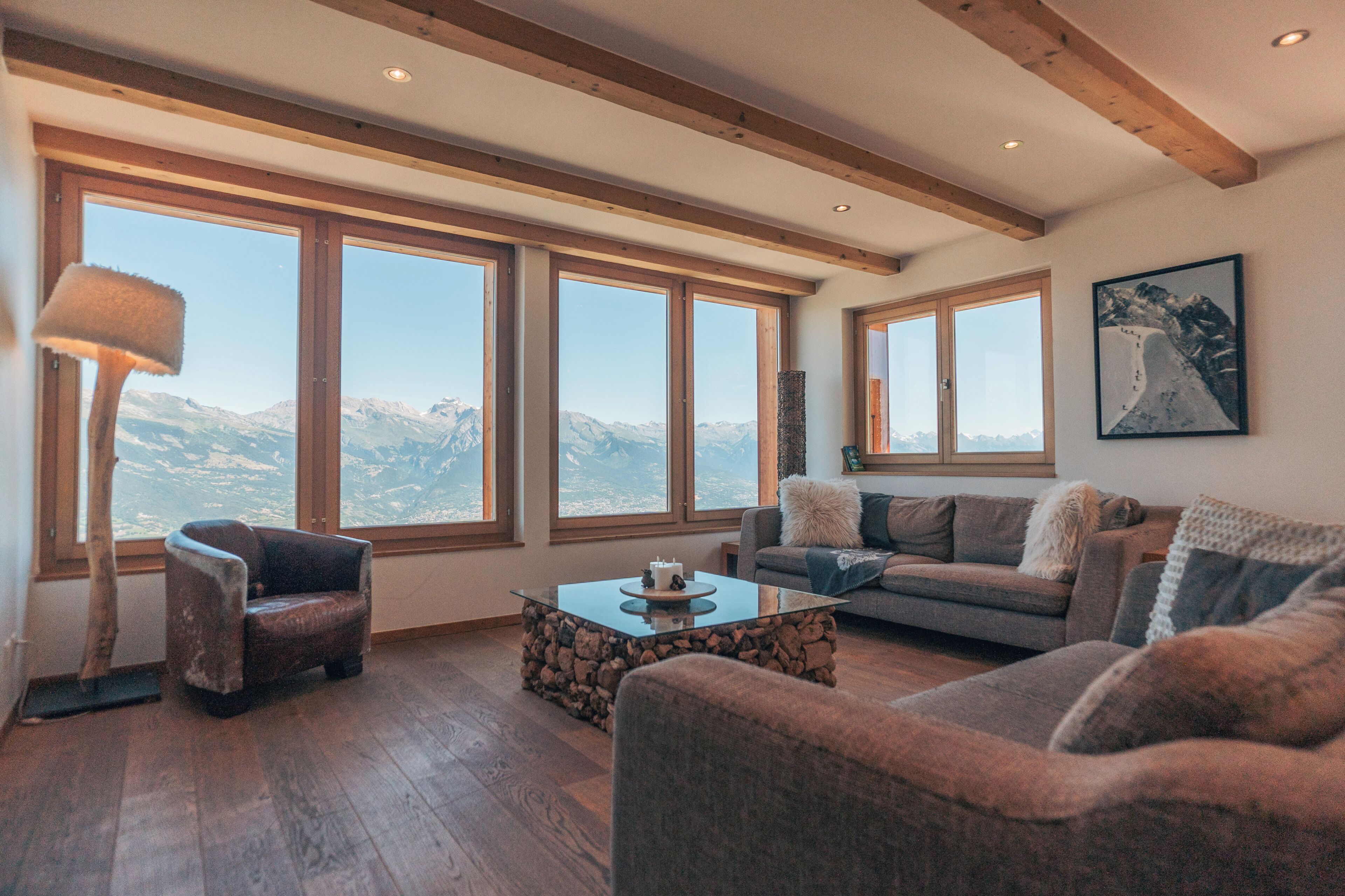 Smart TV, fireplace, DVD player, books