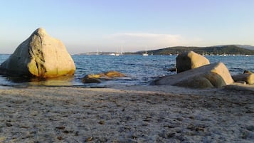 On the beach