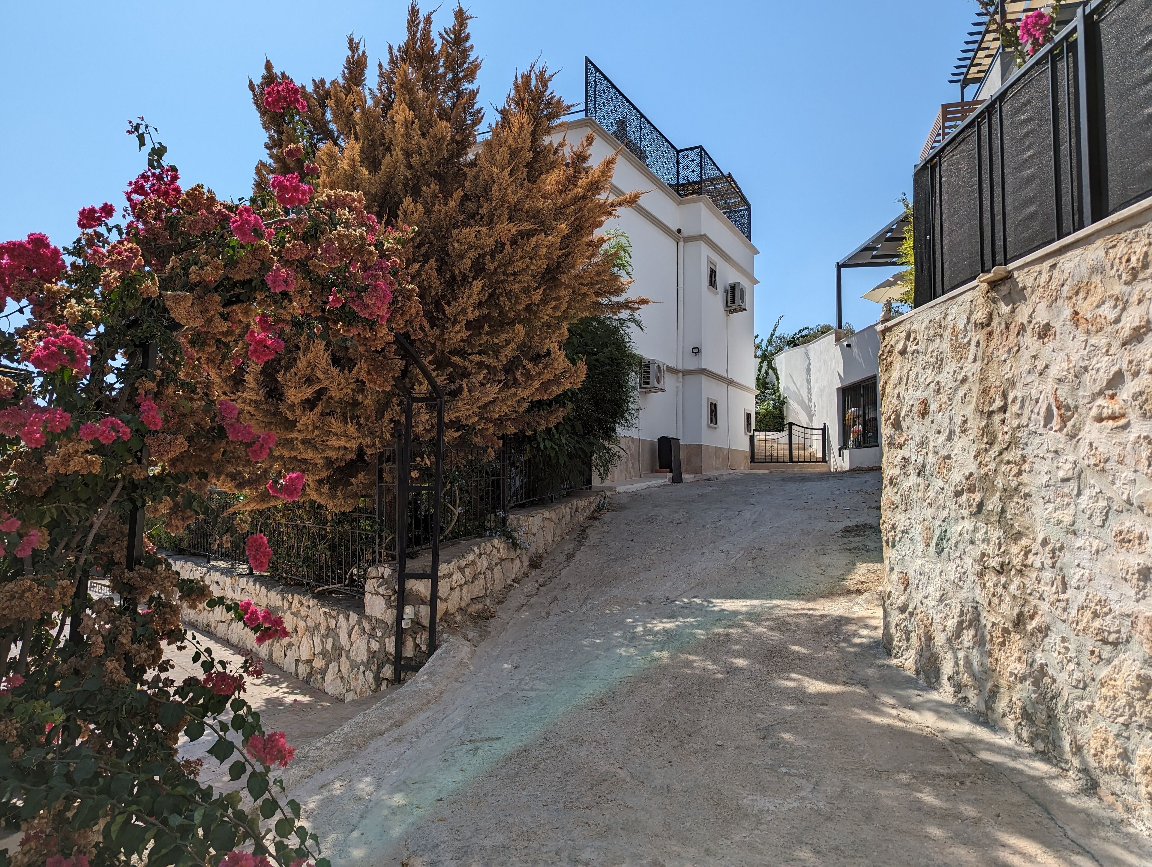 Overnattingsstedets uteområder