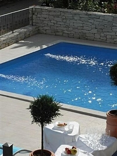 A/C 4 bedroom Villa, Pool, sea views beach 6 minutes walk.  Sleeps 8 people.