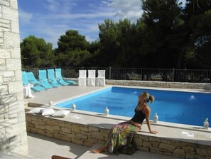 Piscine chauffée