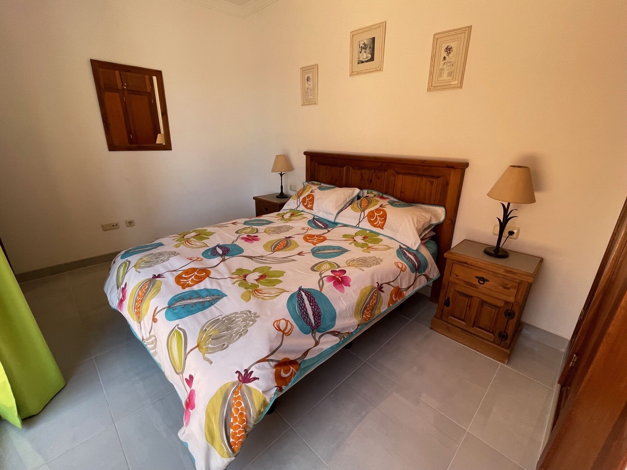 3 bedrooms, iron/ironing board, travel cot, WiFi
