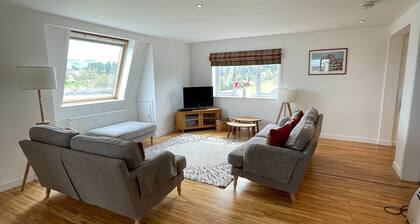 Ubicación en el campo con magníficas vistas sobre las colinas de Lammermuir